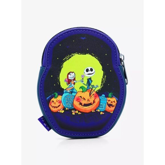 Loungefly‎ The Nightmare Before Christmas Deadly Night Shade Figural Coin Purse - Picture 3 of 4